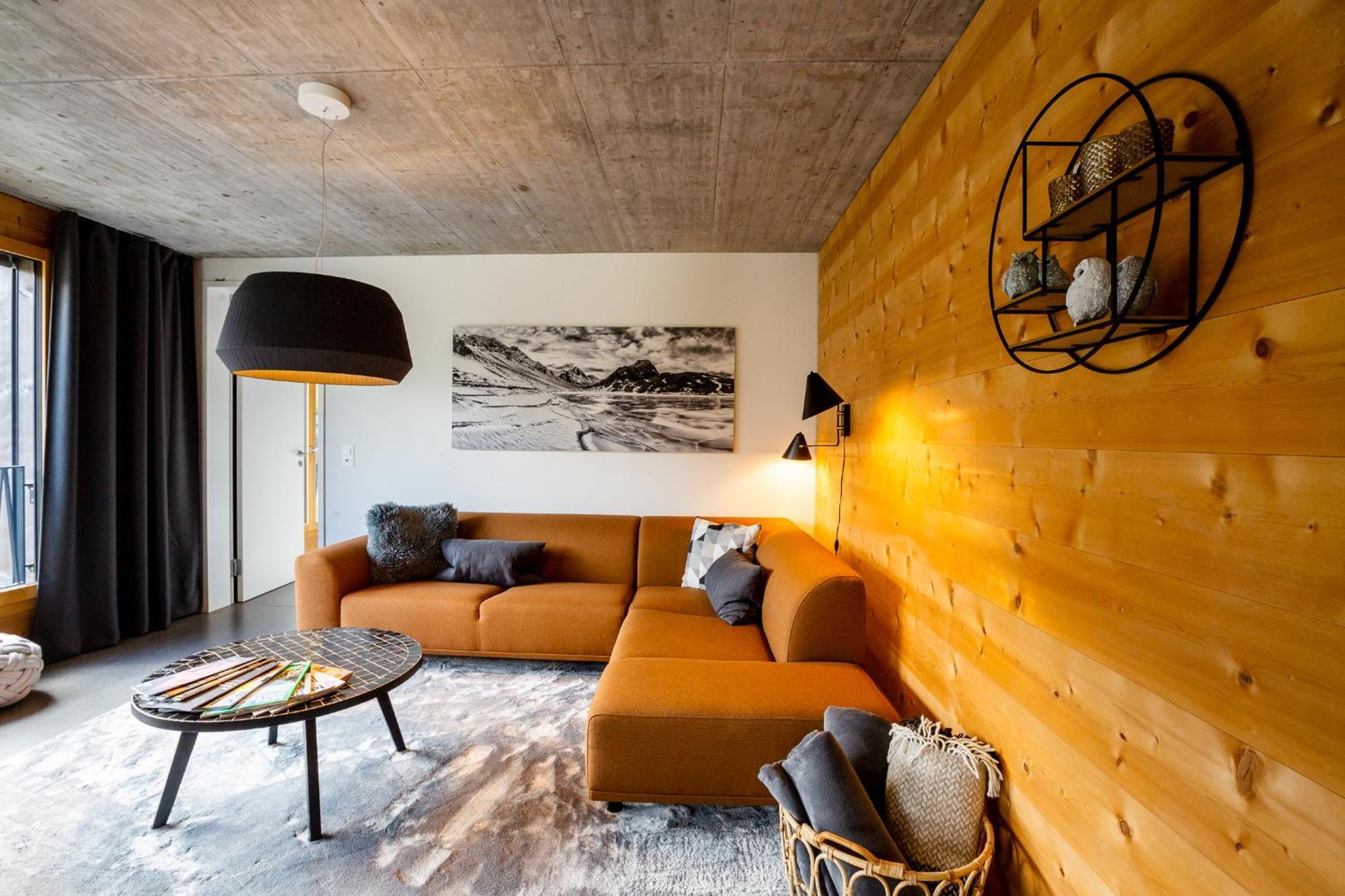 Haus Burgermeister Wohnung Aelplihorn أروسا المظهر الخارجي الصورة